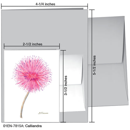 Calliandra, Greeting Card (7815A)