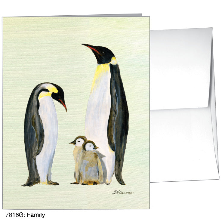 Family, Greeting Card (7816G), A2 Card Front, www.printedcanvas.com