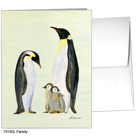 Family, Greeting Card (7816G), A2, printedcanvas.com