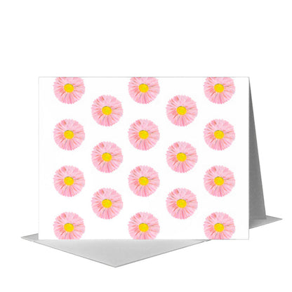 Chrysanthemum Blooms, Greeting Card (#7820U) A2 Card Front, www.printedcanvas.com