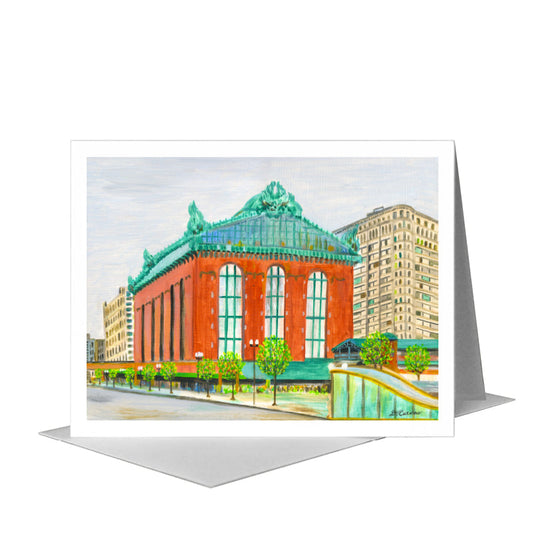 Chicago Public Library, Greeting Card (#7833A) A2 Card Front, www.printedcanvas.com