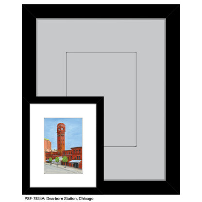 Dearborn Station, Chicago, Print (#7834A)