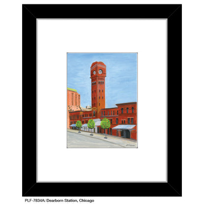 Dearborn Station, Chicago, Print (#7834A)
