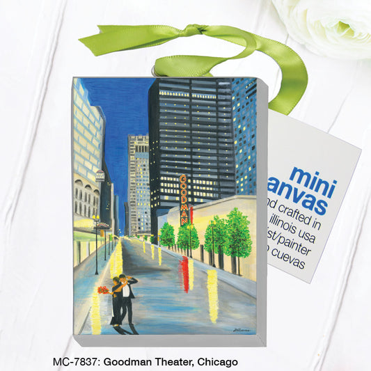 Goodman Theater, Chicago, Mini Canvas (MC-7837C), Mini Canvas, www.printedcanvas.com
