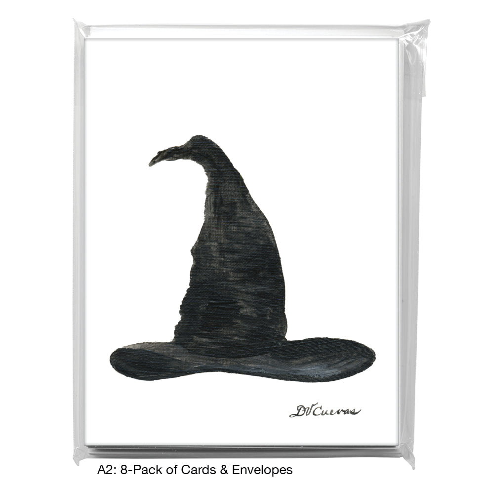 Witch Hat 1, Greeting Card (7846)
