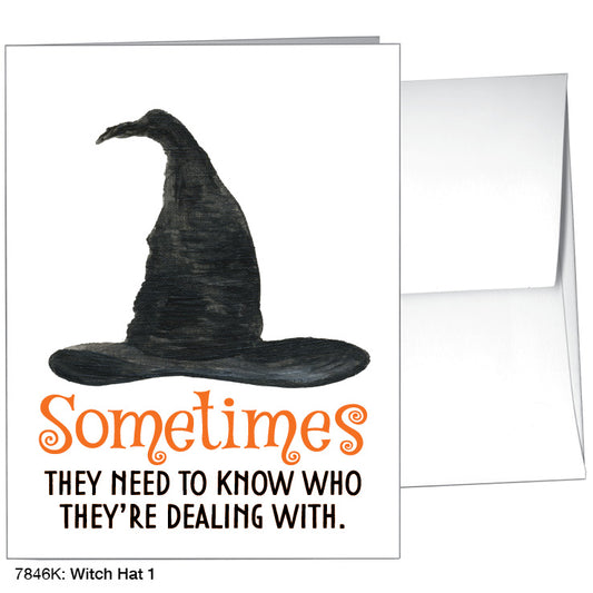 Witch Hat 1, Greeting Card (7846K)