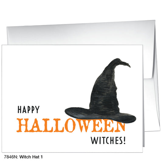 Witch Hat 1, Greeting Card (7846N)