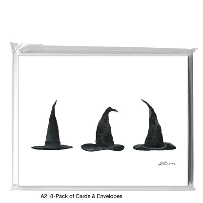 Witch Hat Perspective, Greeting Card (7849)