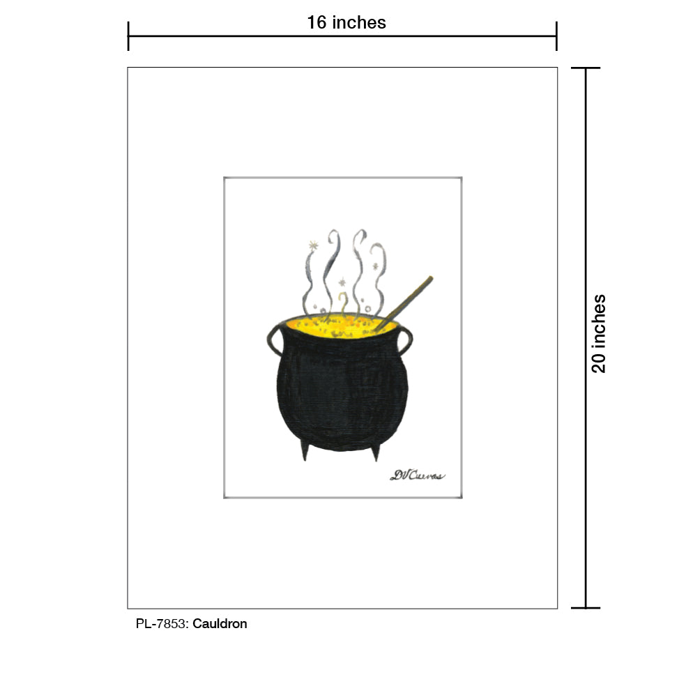 Cauldrons, Print (#7853)