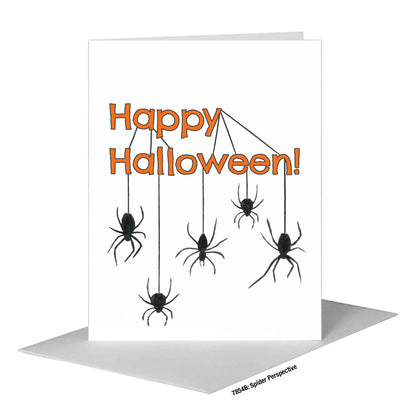 Spider Perspective, Greeting Card (#7854B)