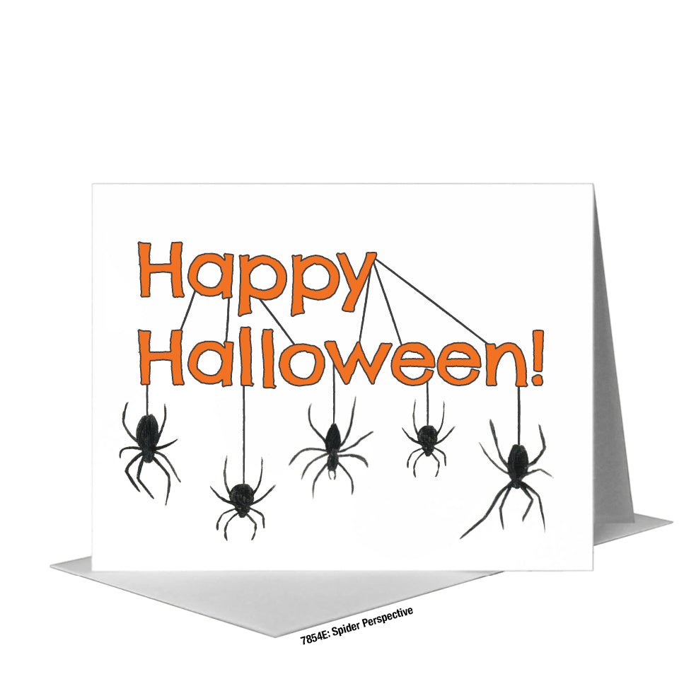 Spider Perspective, Greeting Card (#7854E)