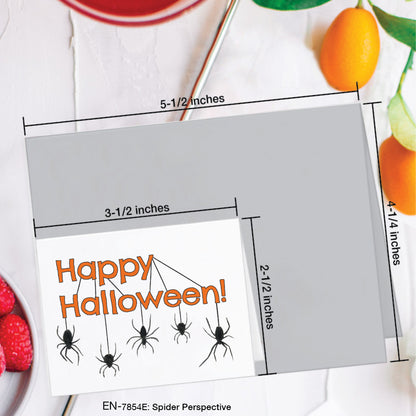 Spider Perspective, Greeting Card (#7854E)