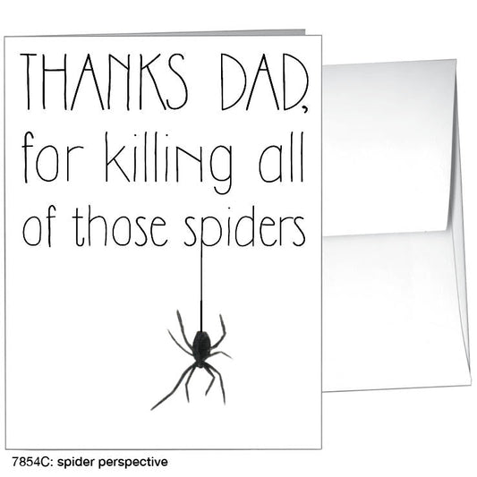 Spider Perspective, Greeting Card (7854C), A2 Card, printedcanvas.com