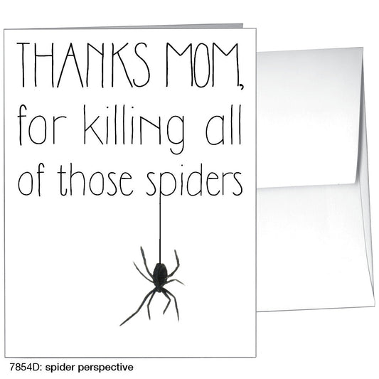 Spider Perspective, Greeting Card (7854D), A2, printedcanvas.com