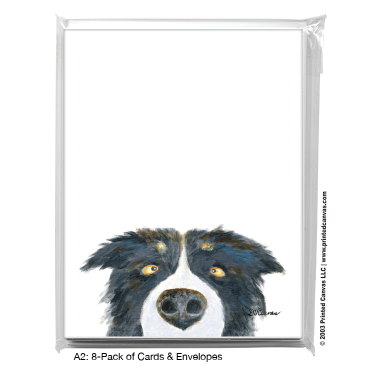 Nosey Dog, Greeting Card (#7863A)