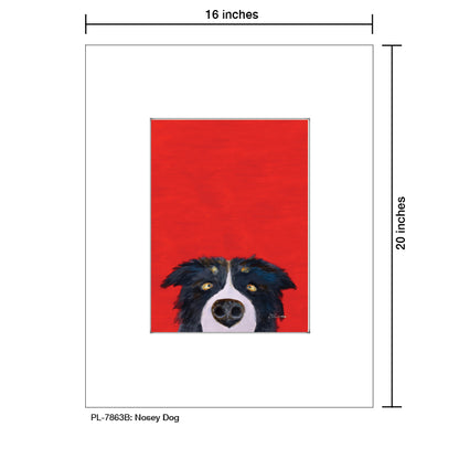 Nosey Dog, Print (#7863B)