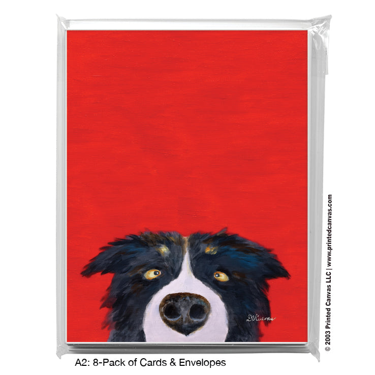 Nosey Dog, Greeting Card (#7863B)