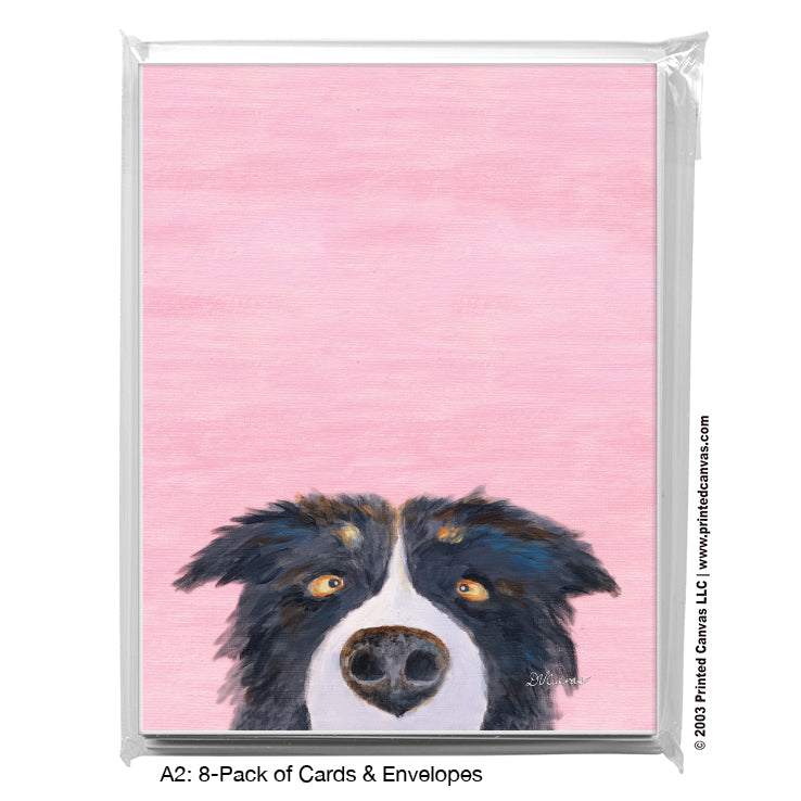 Nosey Dog, Greeting Card (#7863C)