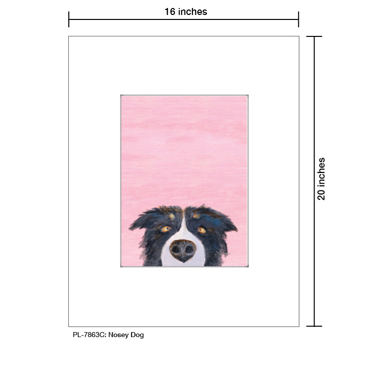 Nosey Dog, Print (#7863C)
