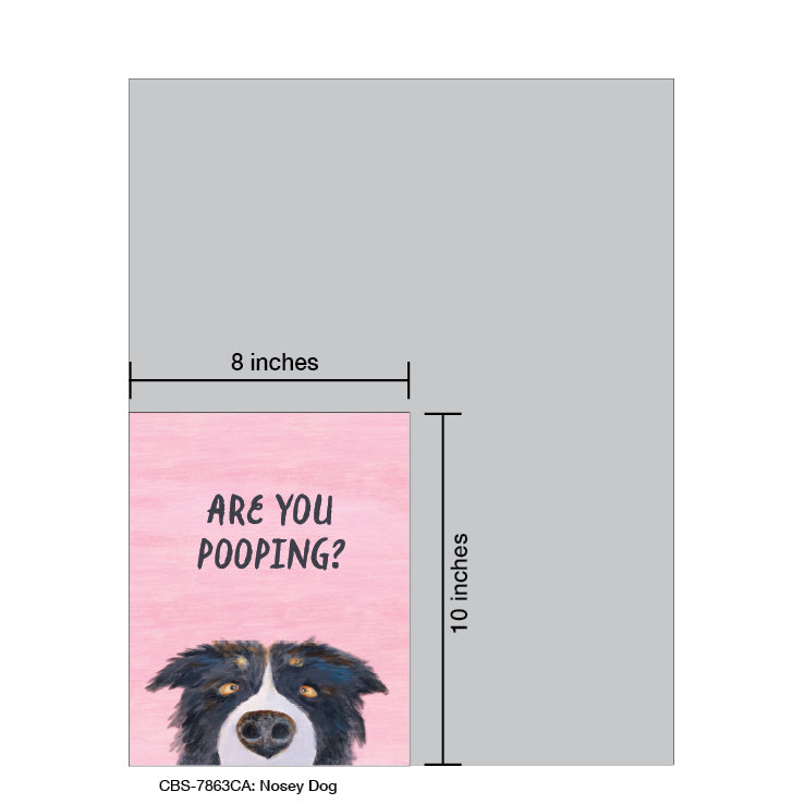 Nosey Dog, Card Board (7863CA)