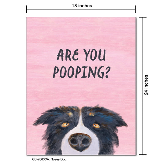 Nosey Dog, Card Board (7863CA)