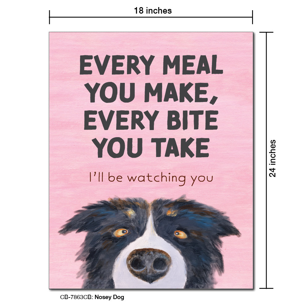 Nosey Dog, Card Board (7863CB)