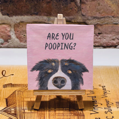 Nosey Dog, Mini Artwork (MA-7863CC)