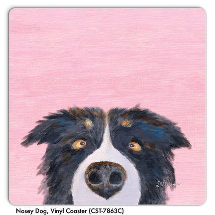 Nosey Dog, Vinyl Coaster (CST-7863C)
