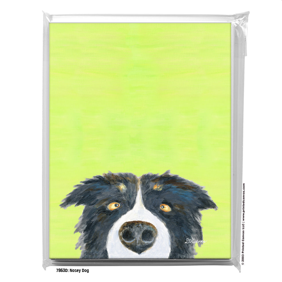 Nosey Dog, Greeting Card (#7863D)