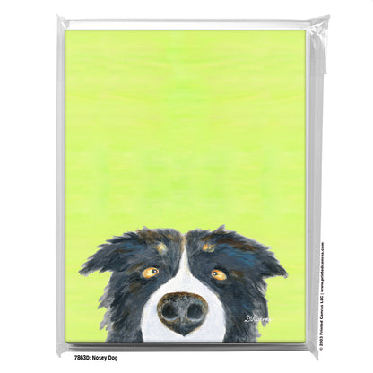 Nosey Dog, Greeting Card (#7863D)