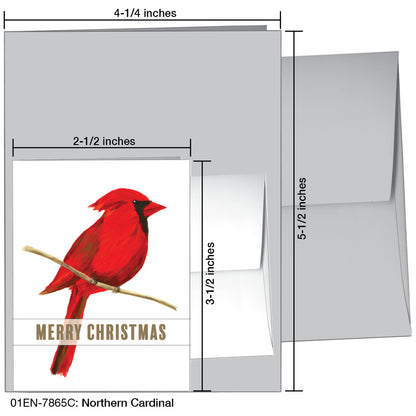 Northern Cardinal, Greeting Card (7865C)