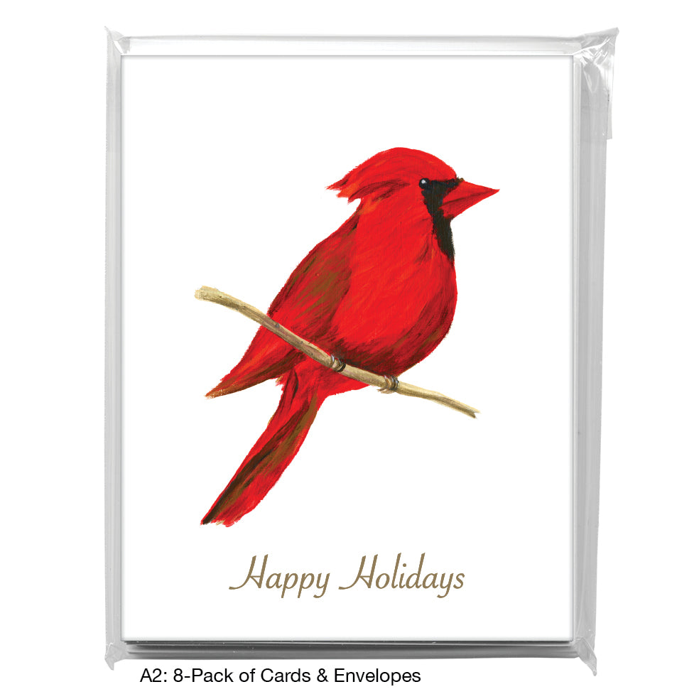 Northern Cardinal, Greeting Card (7865D), A2 8-Pack, printedcanvas.com