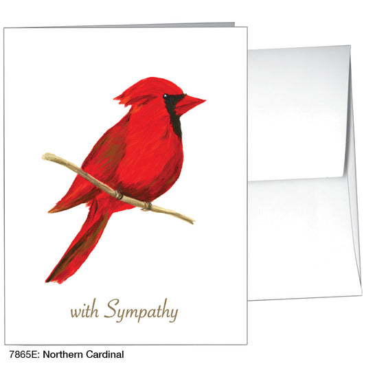 Northern Cardinal, Greeting Card (7865E), A2, printedcanvas.com