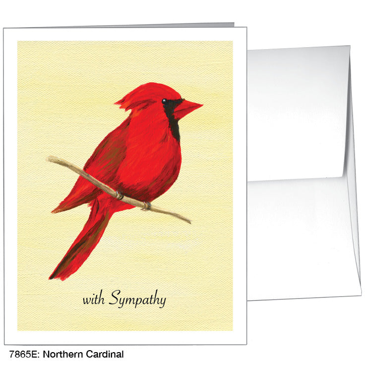 Northern Cardinal, Greeting Card (7865E), A2 Card, printedcanvas.com