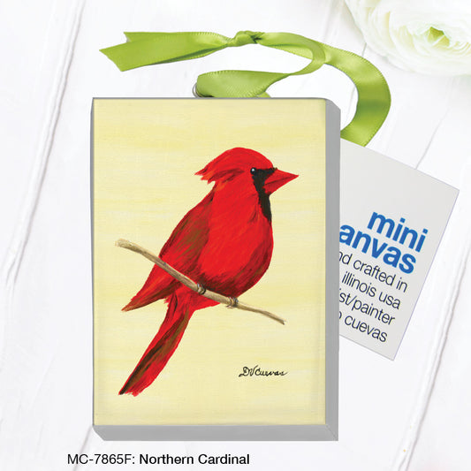 Northern Cardinal, Mini Canvas (MC-7865F), Mini Canvas, www.printedcanvas.com