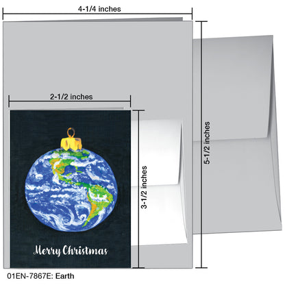 Earth, Greeting Card (7867E), Enclosure Card, www.printedcanvas.com