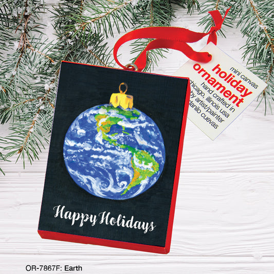 Earth, Ornament (OR-7867F), Front, printedcanvas.com