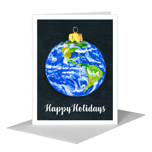 Earth, Greeting Card (#7867F) A2 Card Front, www.printedcanvas.com