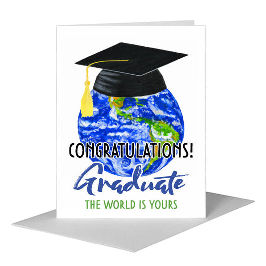 Earth, Greeting Card (#7867G) A2 Card Front, www.printedcanvas.com