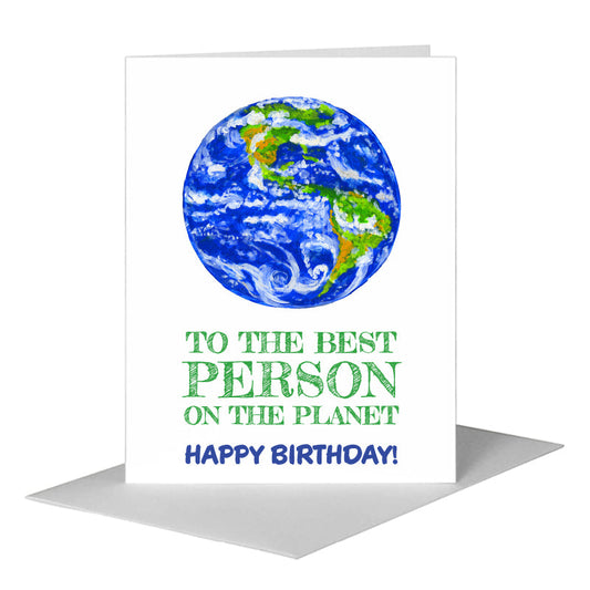 Earth, Greeting Card (#7867M) A2 Card Front, www.printedcanvas.com