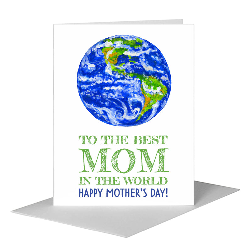 Earth, Greeting Card (#7867R), A2 Card Front, www.printedcanvas.com