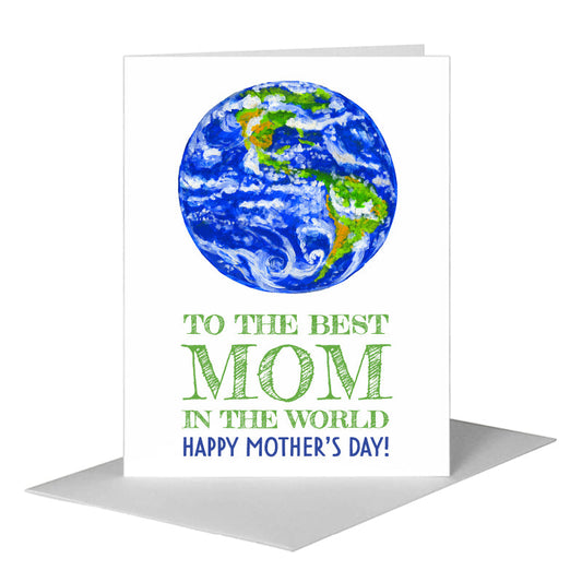Earth, Greeting Card (#7867R) A2 Card Front, www.printedcanvas.com