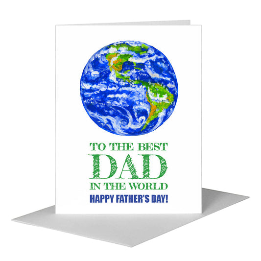 Earth, Greeting Card (#7867S) A2 Card Front, www.printedcanvas.com
