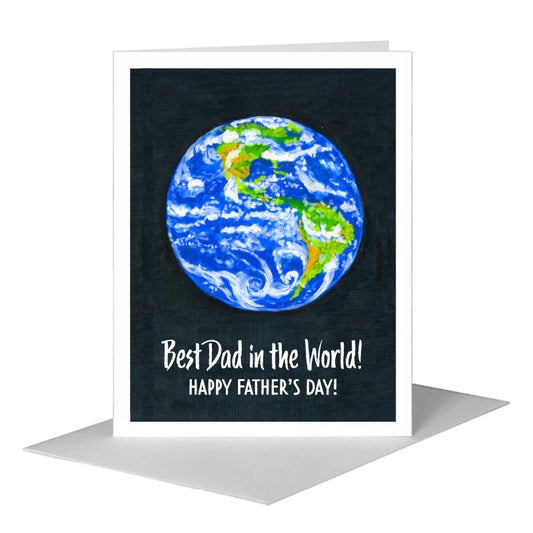 Earth, Greeting Card (#7867U) A2 Card Front, www.printedcanvas.com