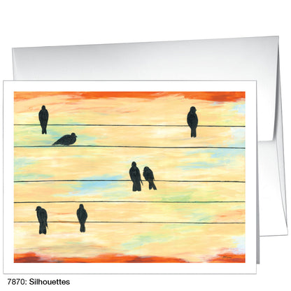 Silhouettes, Greeting Card (7870), A2, printedcanvas.com