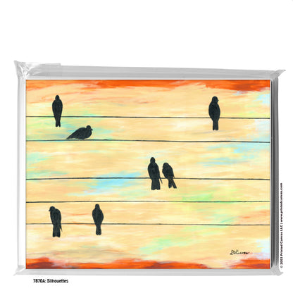 Silhouettes, Greeting Card (#7870A)