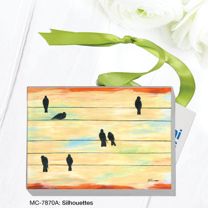 Silhouettes, Mini Canvas (MC-7870A)