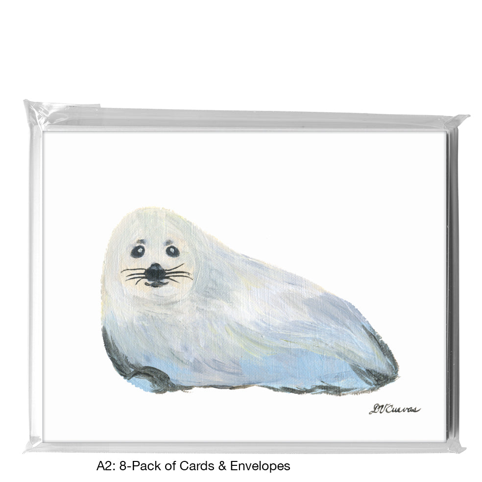 Baby Seal, Greeting Card (7873)