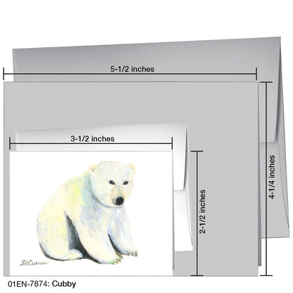 Cubby, Greeting Card (7874), Enclosure, printedcanvas.com
