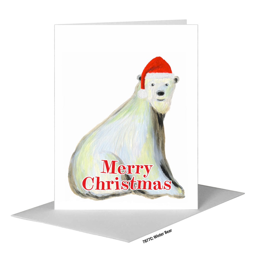 Winter Bear, Greeting Card (#7877C)